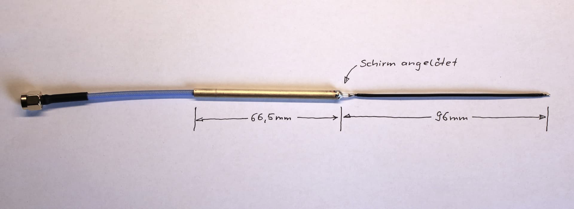 Eine selbstgebaute Antenne für Meshtastic